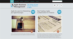 Desktop Screenshot of agilebusinessmanagement.org